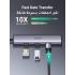 UGREEN USB C Hub 4-in-1 Type C to 4 Ports USB 3.0 Adapter USB Dongle with Nylon Braided Cable Laptop Accessories High-Speed 5Gbps USB Splitter Compatible with MacBook Pro/Air, iPad Pro, Dell, iMac,etc